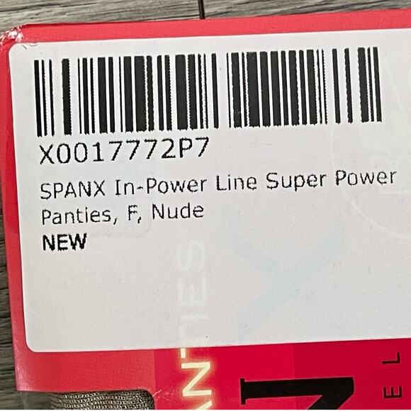 Spanx In-Power Line Super Power Panties 915 - Nude - Size F - Mid Thigh Shaper - Picture 5 of 6